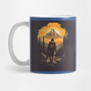 Backpacking Hiking Wanderlust Mug